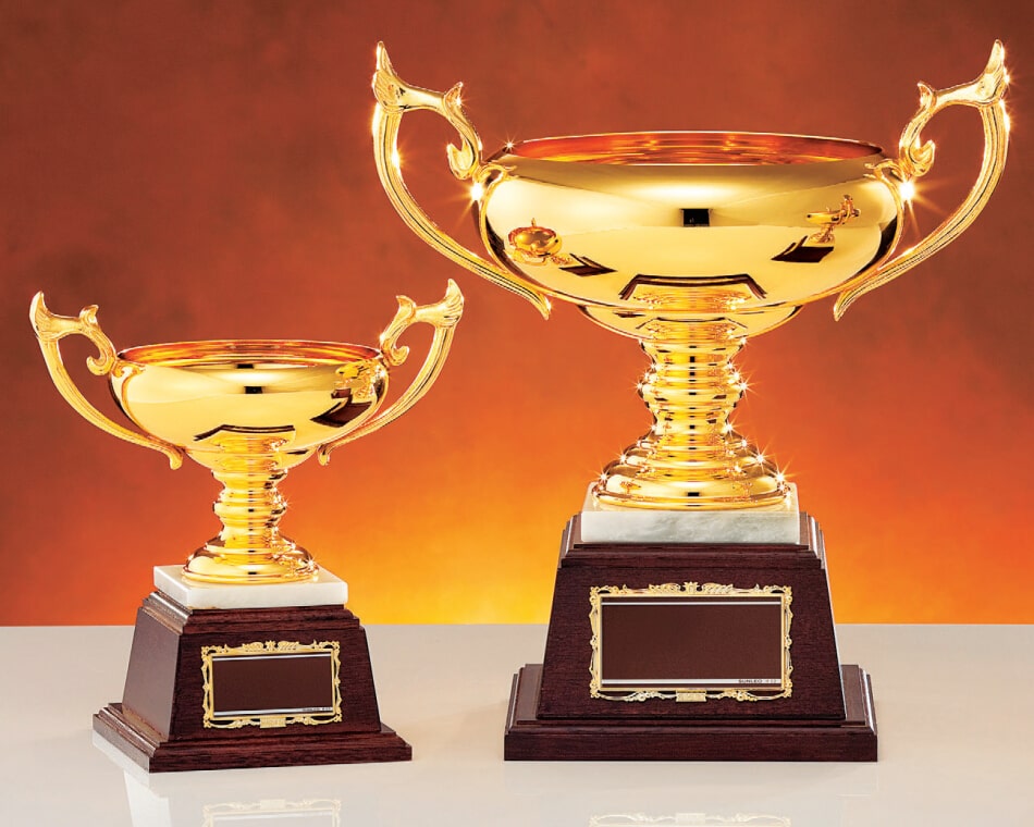 金属製金色カップ：NO-4144