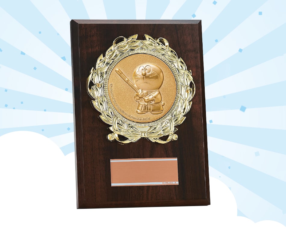 ドラえもん木製楯:DRZ-4003