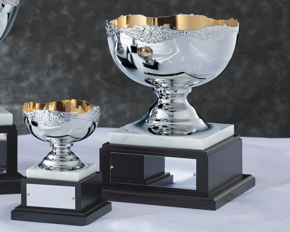 金属製銀色カップ:NO-4129