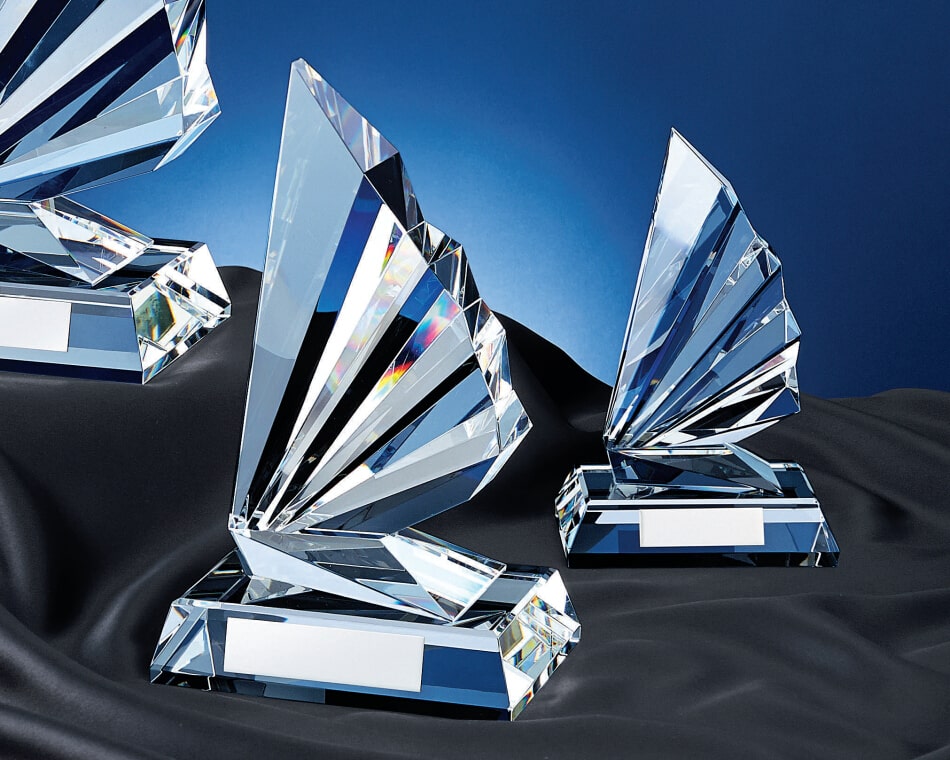 光学ガラス製オーナメント：YC-4973