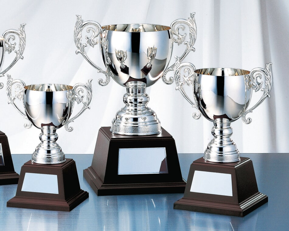 金属製銀色カップ:NO-4212