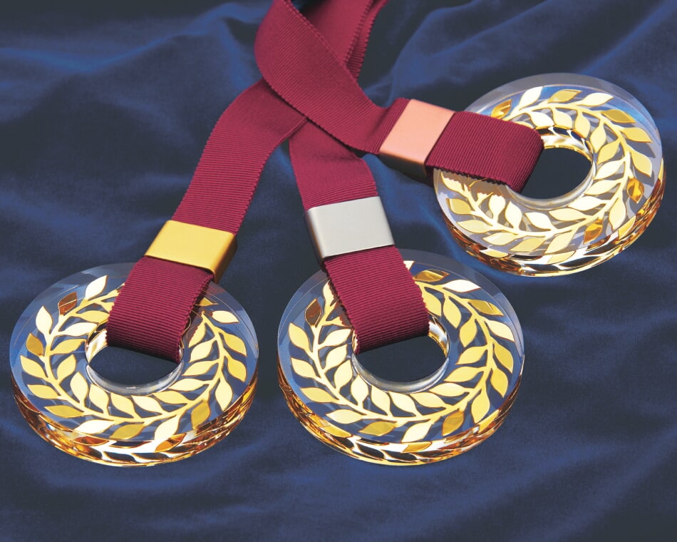 直径80㎜デザイナーズメダル：MY-8856