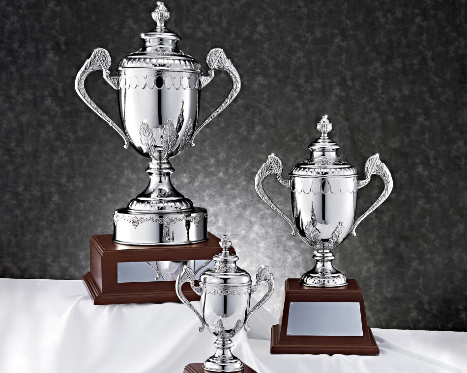 大型銀色カップ：NO-4170