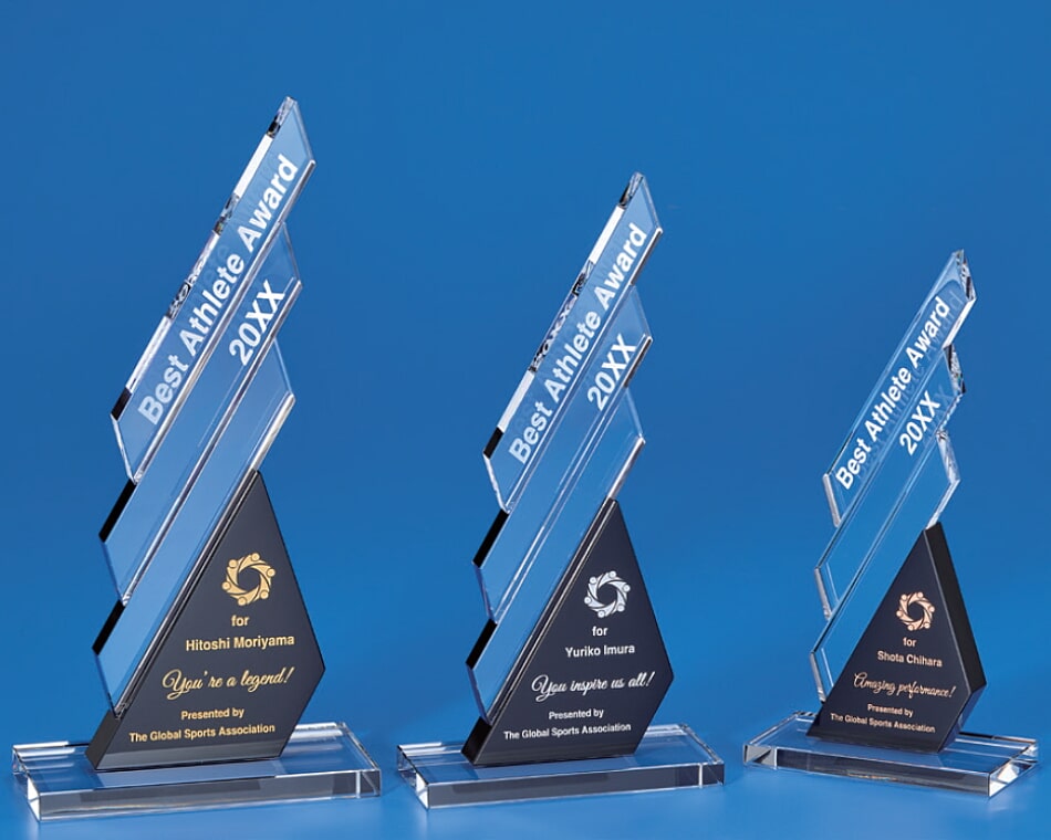 光学ガラス製盾：D44-01