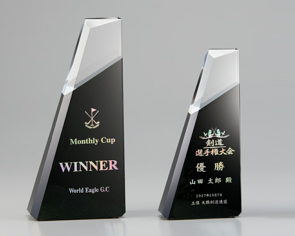 ホログラム加工光学ガラス製盾:SHU-7260