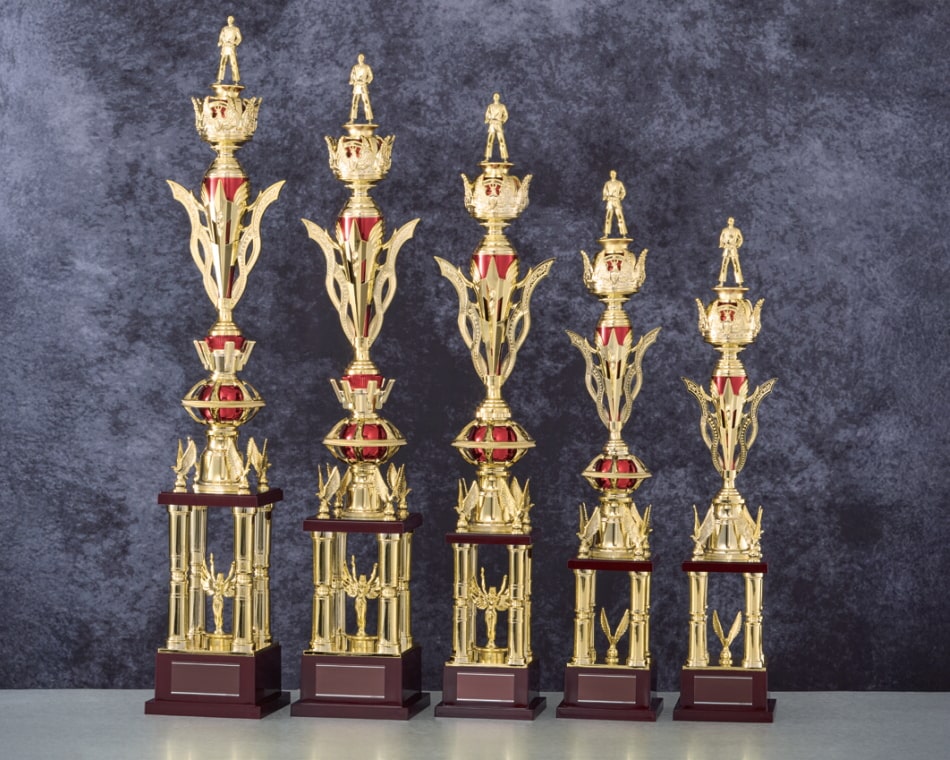 四本柱トロフィー：TR-4360