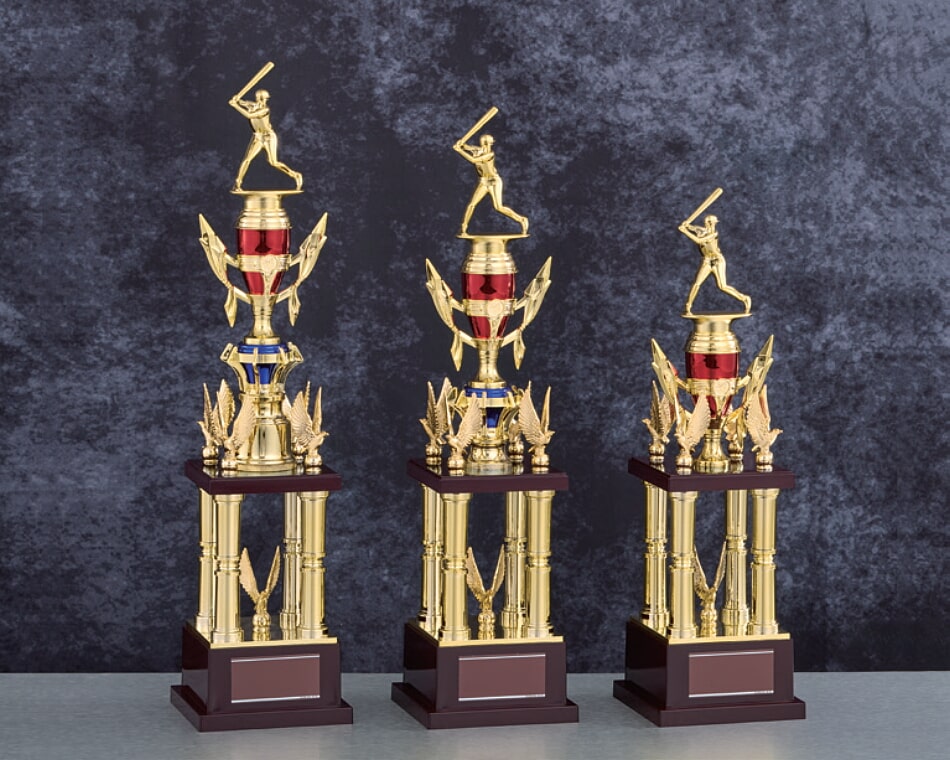 四本柱トロフィー:TR-4365