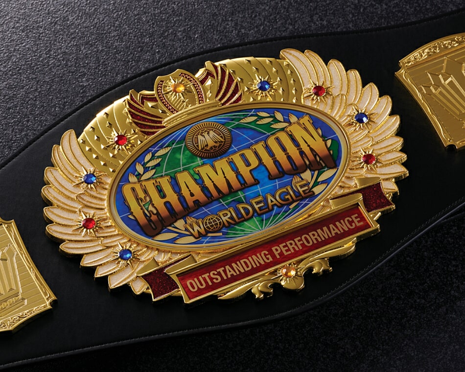 ジュニアサイズも選べるチャンピオンベルト:OST-250