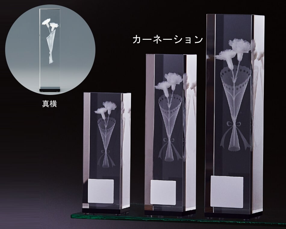 3Dフラワートロフィー：BW-2023～BW-2028