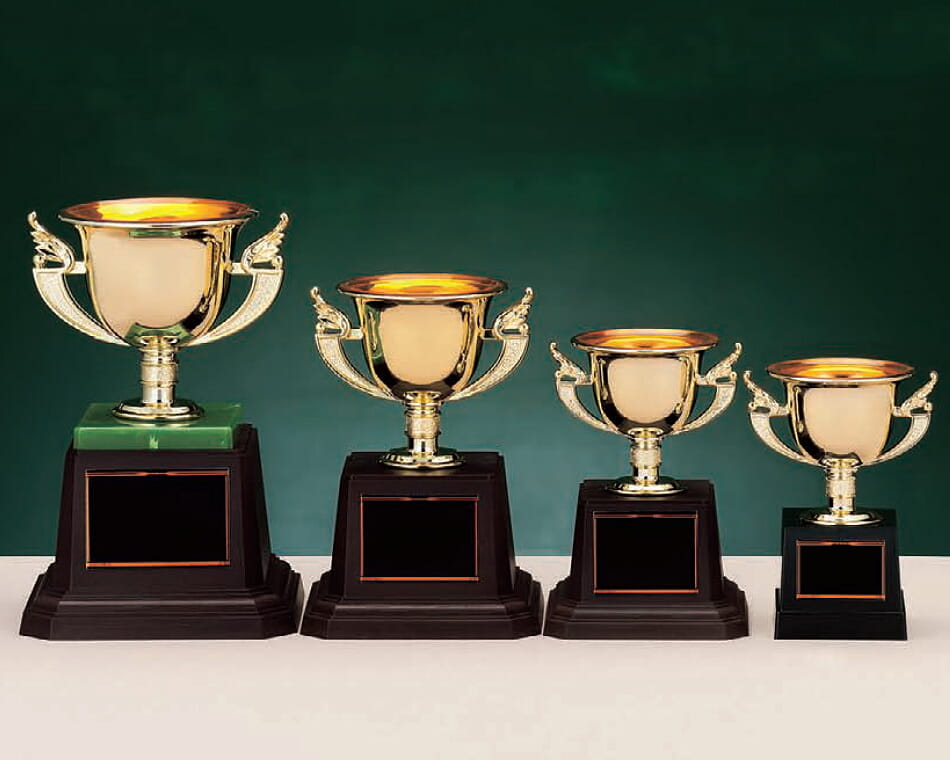 金銀銅色樹脂カップ：CP-190～CP-192