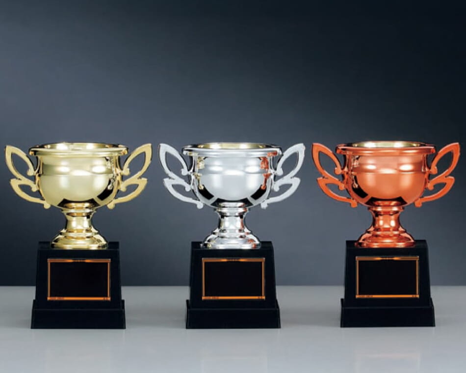 金銀銅色小型樹脂カップ：CP-193