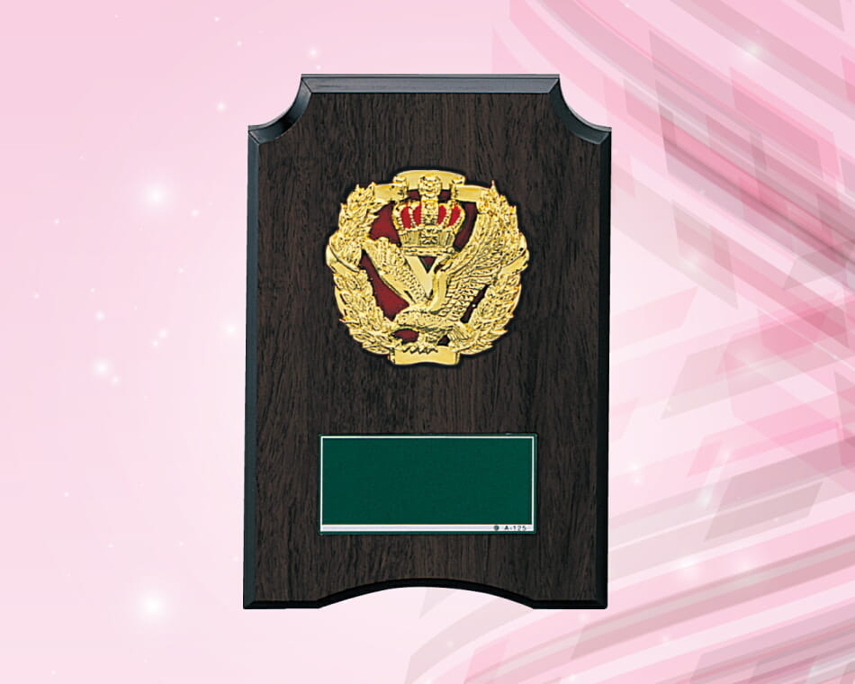 王冠イーグルレリーフ樹脂盾:SO-5202